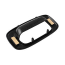 Car Tailgate Handle Trunk Lock Push Button and Bezel Trim Replacement 15997911 for Chevrolet GMC