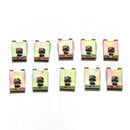 80 PCS U Nut Kit Spire Clips No.10 Zinc Speed Fasteners Lug Nuts