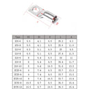 60 PCS Wire terminals Connector Cable Lugs Battery SC Terminals Glimpse of Mouth
