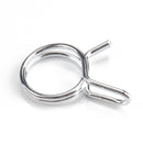 20 PCS Double Wire Spring Tube Clamp Water Pipe Clamps, Size: 9mm