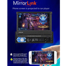 HD 7 inch Single Din Car Android Player GPS Navigation Bluetooth Touch Stereo Radio, Support Mirror Link & FM & WIFI