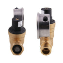 M11-0660R Car Water Pressure Regulator Valve Brass Lead-free Adjustable Water Pressure Reducer with Gauge