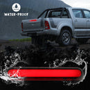 DC10-14V 24LEDs SMD-2835 Car Short High Position Brake Light for Toyota Hilux Vigo 2015-2017(Black)