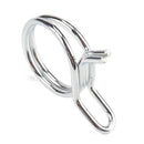 180 PCS Double Wire Spring Tube Clamp Water Pipe Clamps, Size: 5-24mm