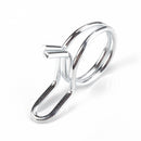 70 PCS Double Wire Spring Tube Clamp Water Pipe Clamps, Size: 6.0-18mm