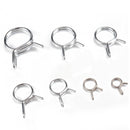70 PCS Double Wire Spring Tube Clamp Water Pipe Clamps, Size: 6.0-18mm