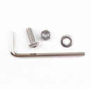 320 PCS 304 Stainless Steel Screws and Nuts Hex Socket Head Cap Screws Gasket Wrench Assortment Set Kit