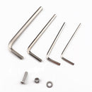 900 PCS 304 Stainless Steel Screws and Nuts Hex Socket Head Cap Screws Gasket Wrench Assortment Set Kit