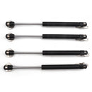 4 Sets N22.5lb Hydraulic Shocks Gas Strut Gas Spring Lid Support for RV / Trailer(Black)