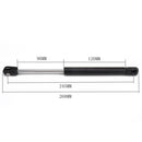 4 Sets N22.5lb Hydraulic Shocks Gas Strut Gas Spring Lid Support for RV / Trailer(Black)