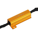 2 PCS 1156/BAU15S Car Canbus Error Canceller Decoder Load Resistor LED 50W 8 Ohm No Blinking Decoder
