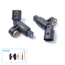 2 PCS Car ABS Front Wheel Sensor 1J0927803 (L) / 1J0927804 (R) for Volkswagen / Audi