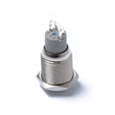 Momentary Reset Switch Push Button 16mm 12V for Car Motorcycle Horn Speaker