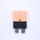 5AMP DC28V Circuit Breaker Trip Fuses Standard Blade Fuse Manual Reset