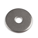 90 PCS Round Shape Stainless Steel Flat Washer Assorted Kit for Car / Boat / Home Appliance