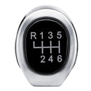 Car 6-speed Matte Silver Gear Shift Lever Knob for BMW
