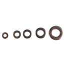460 PCS Stainless Steel Spring Lock Washer Assorted Kit for Car / Boat / Home Appliance