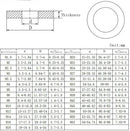 460 PCS Stainless Steel Spring Lock Washer Assorted Kit for Car / Boat / Home Appliance