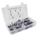 42 in 1 Car Rubber Cushion Pipe Clamps Stainless Steel Clamps