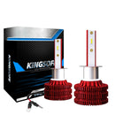 2 PCS KINGSOFE K5 H1 DC9-36V / 18W / 2000LM / 6000K IP68 Car LED Headlight Lamps (Cool White)