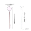 Vehicle Car Chassis Telescoping Inspection Mirror, Mirror Diameter: 30mm, Length: 165mm