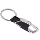 Leather Hook Keyring Keychain Keyfob Belt Strap Car Van House Keys Locker Garage