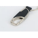 Leather Hook Keyring Keychain Keyfob Belt Strap Car Van House Keys Locker Garage