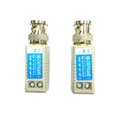 2 PCS Anpwoo 100B Upgrade Version Screw-type Coaxial HD-CVI/AHD/CVI 1CH Passive Transceiver Video Balun