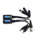 2 PCS Anpwoo 500PVA Spliceable 3 in 1 Power + Video + Audio Balun HD-CVI/AHD/TVI Passive Twisted Transceiver