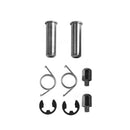 Motorcycle Front Footrest Pedal Foot Pegs for Kawasaki EX250 NINJA ER-4F KLE650
