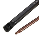 S07K-SCLCR06 Internal Turning Tool Holder with 8pcs CCMT0602 Inserts and Wrench