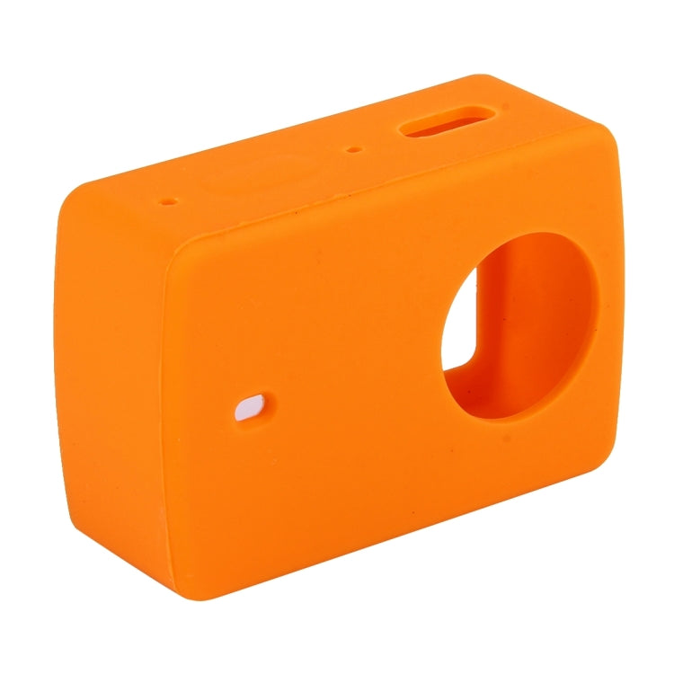 For Xiaomi Xiaoyi Yi II Sport Action Camera Silicone Housing Protective Case Cover Shell(Orange)