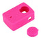 For Xiaomi Xiaoyi Yi II Sport Action Camera Silicone Housing Protective Case Cover Shell(Magenta)