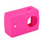 For Xiaomi Xiaoyi Yi II Sport Action Camera Silicone Housing Protective Case Cover Shell(Magenta)