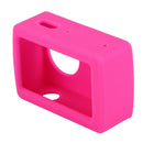 For Xiaomi Xiaoyi Yi II Sport Action Camera Silicone Housing Protective Case Cover Shell(Magenta)