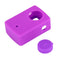 For Xiaomi Xiaoyi Yi II Sport Action Camera Silicone Housing Protective Case Cover Shell(Purple)