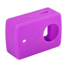 For Xiaomi Xiaoyi Yi II Sport Action Camera Silicone Housing Protective Case Cover Shell(Purple)