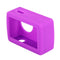 For Xiaomi Xiaoyi Yi II Sport Action Camera Silicone Housing Protective Case Cover Shell(Purple)