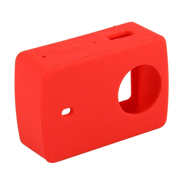 For Xiaomi Xiaoyi Yi II Sport Action Camera Silicone Housing Protective Case Cover Shell(Red)