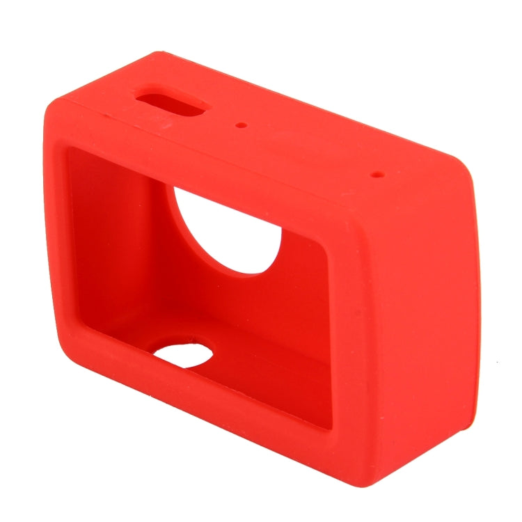 For Xiaomi Xiaoyi Yi II Sport Action Camera Silicone Housing Protective Case Cover Shell(Red)