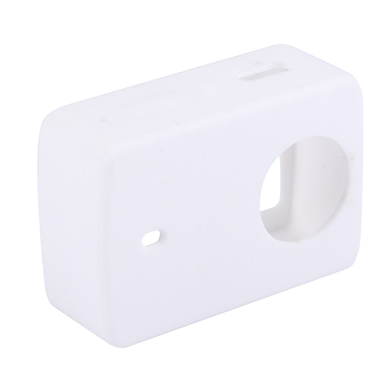 For Xiaomi Xiaoyi Yi II Sport Action Camera Silicone Housing Protective Case Cover Shell(White)