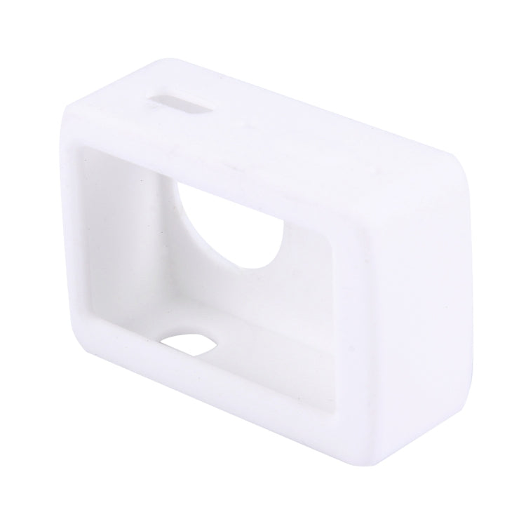 For Xiaomi Xiaoyi Yi II Sport Action Camera Silicone Housing Protective Case Cover Shell(White)