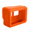 For GoPro HERO5 Silicone Housing Protective Case Cover Shell(Orange)
