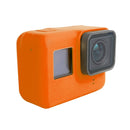 For GoPro HERO5 Silicone Housing Protective Case Cover Shell(Orange)
