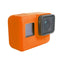 For GoPro HERO5 Silicone Housing Protective Case Cover Shell(Orange)