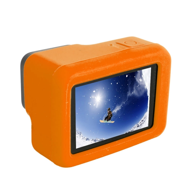 For GoPro HERO5 Silicone Housing Protective Case Cover Shell(Orange)