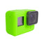 For GoPro HERO5 Silicone Housing Protective Case Cover Shell(Green)