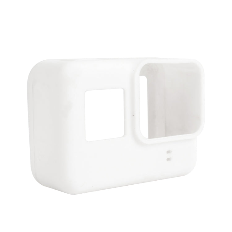 For GoPro HERO5 Silicone Housing Protective Case Cover Shell(White)