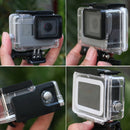 45m Waterproof Housing Protective Case with Buckle Basic Mount & Screw for GoPro HERO6 Black / HERO5 Black / HERO7 Black