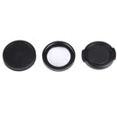 JUNESTAR Proffesional 37mm 12.5X Macro Lens Filter + Lens Protective Cap for GoPro & Xiaomi Xiaoyi Yi Sport Action Camera
